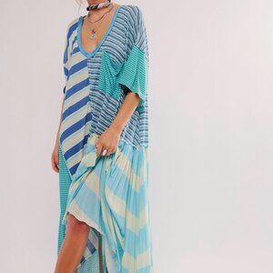 Free People Shellyanne Striped Maxi Dress